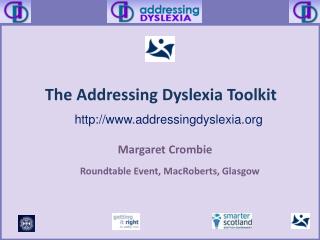 The Addressing Dyslexia Toolkit