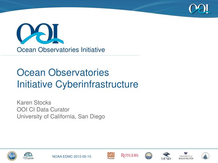 ocean observatories initiative cyberinfrastructure