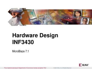 Hardware Design INF3430