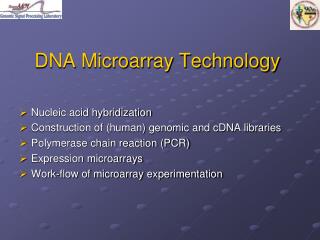 DNA Microarray Technology
