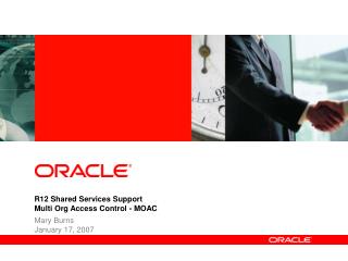 R12 Shared Services Support Multi Org Access Control - MOAC