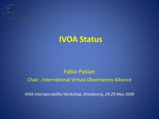 IVOA Status