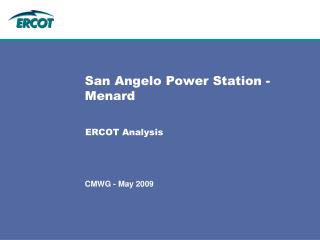 San Angelo Power Station - Menard