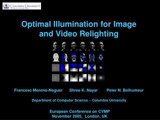 Optimal Illumination for Image and Video Relighting
