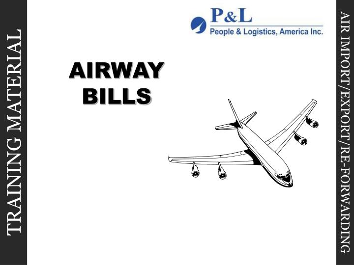 airway bills