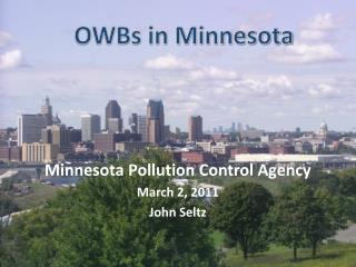 OWBs in Minnesota