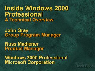 Windows 2000 Family