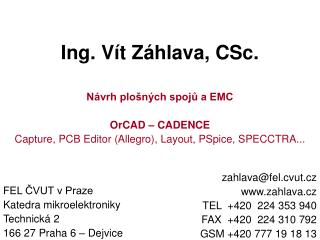 ing v t z hlava csc