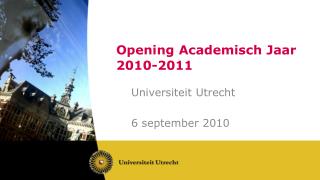 opening academisch jaar 2010 2011
