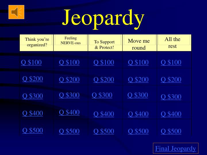 jeopardy