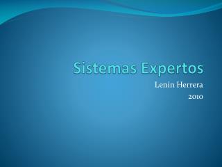 sistemas expertos