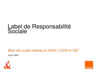 label de responsabilit sociale