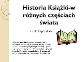 pawe drapik kl vic