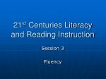 21 st Centuries Literacy and Reading Instruction - slide 1
