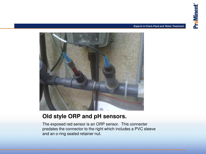 old style orp and ph sensors