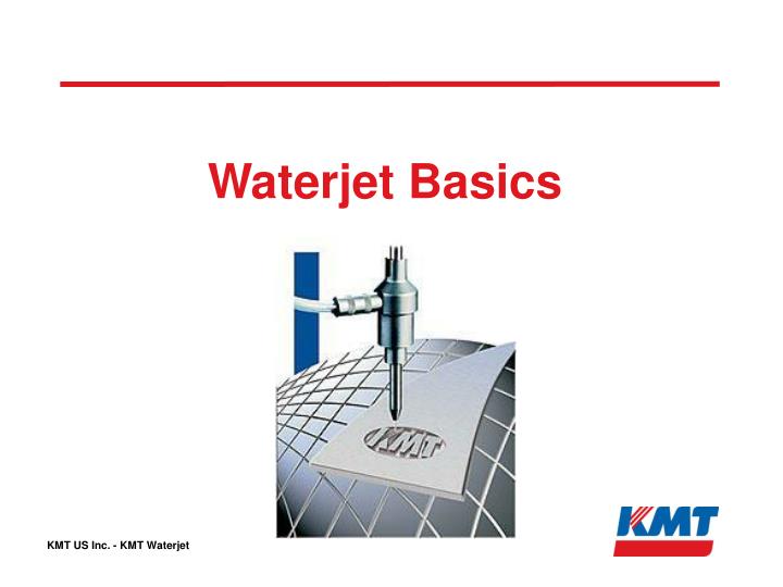 waterjet basics