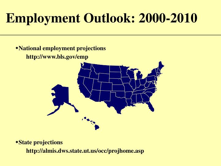employment outlook 2000 2010