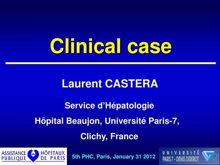 clinical case