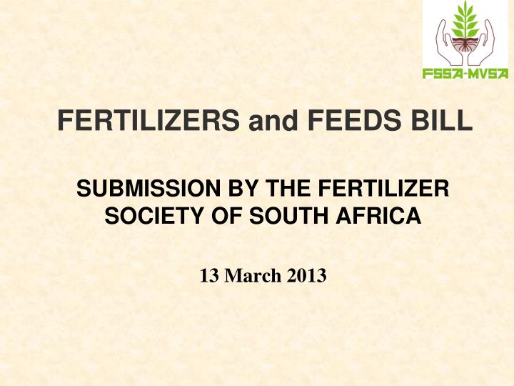 fertilizers and feeds bill