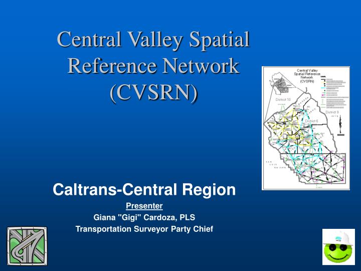 central valley spatial reference network cvsrn