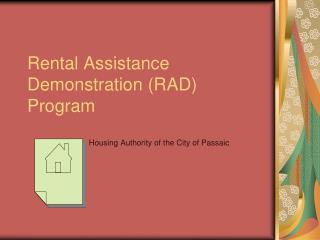 Rental Assistance Demonstration (RAD) Program