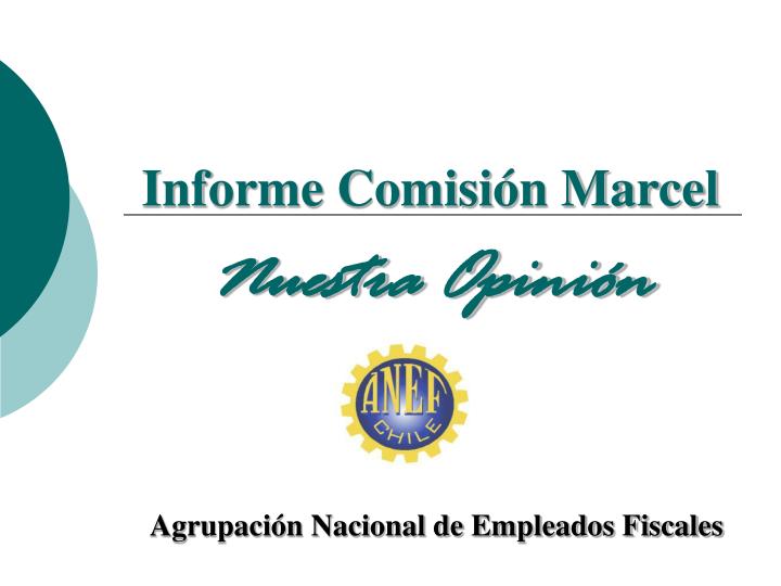 informe comisi n marcel nuestra opini n