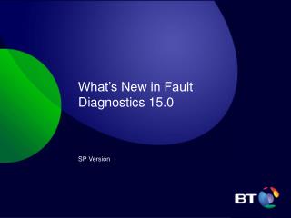 What’s New in Fault Diagnostics 15.0