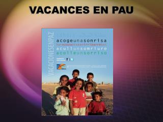 vacances en pau