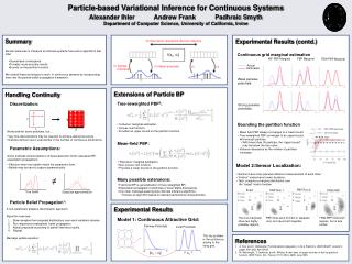 Particle-based Variational Inference for Continuous Systems