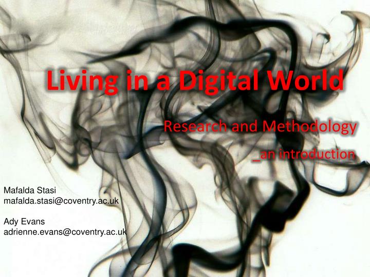 living in a digital world