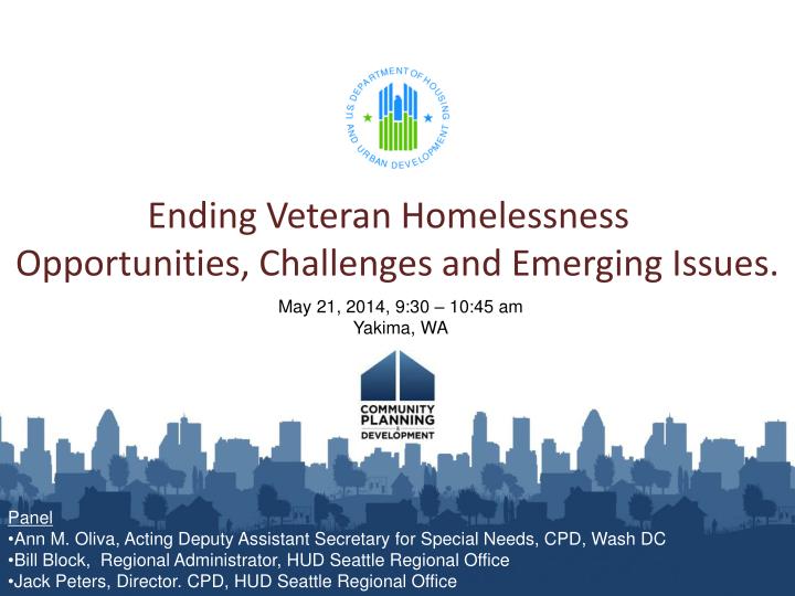 ending veteran homelessness opportunities challenges and emerging issues
