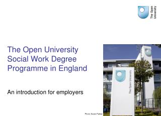 The Open University Social Work Degree Programme in England