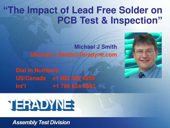 the impact of lead free solder on pcb test inspection