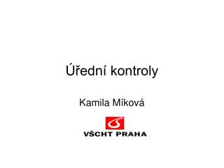 Úřední kontroly