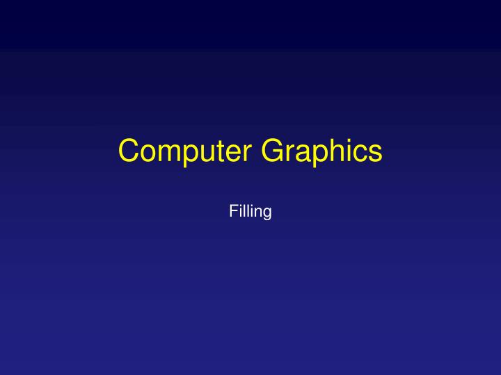 computer graphics