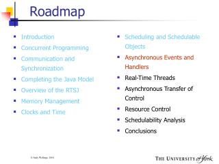 Roadmap