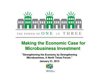 Making the Economic Case for Microbusiness Investment