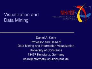 Visualization and Data Mining