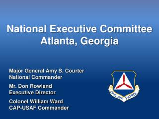National Executive Committee Atlanta, Georgia
