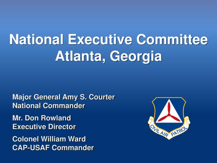 national executive committee atlanta georgia