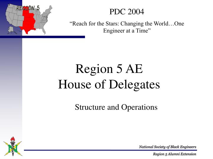 region 5 ae house of delegates
