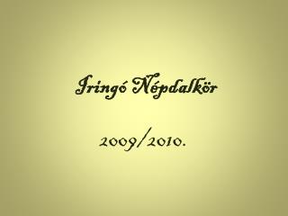 iring n pdalk r
