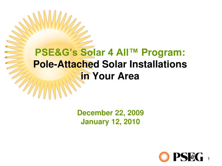pse g s solar 4 all program pole attached solar installations in your area