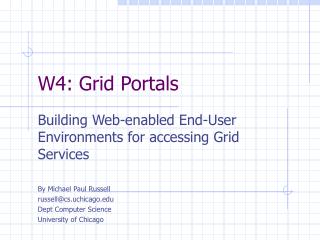 W4: Grid Portals