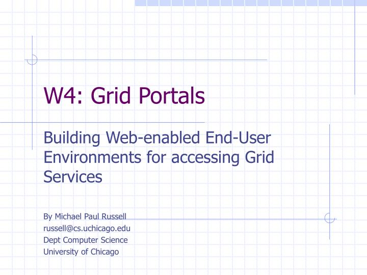 w4 grid portals