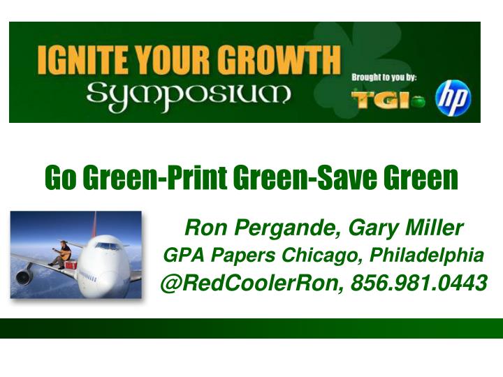 go green print green save green