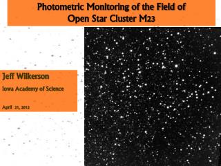 Photometric Monitoring of the Field of Open Star Cluster M23