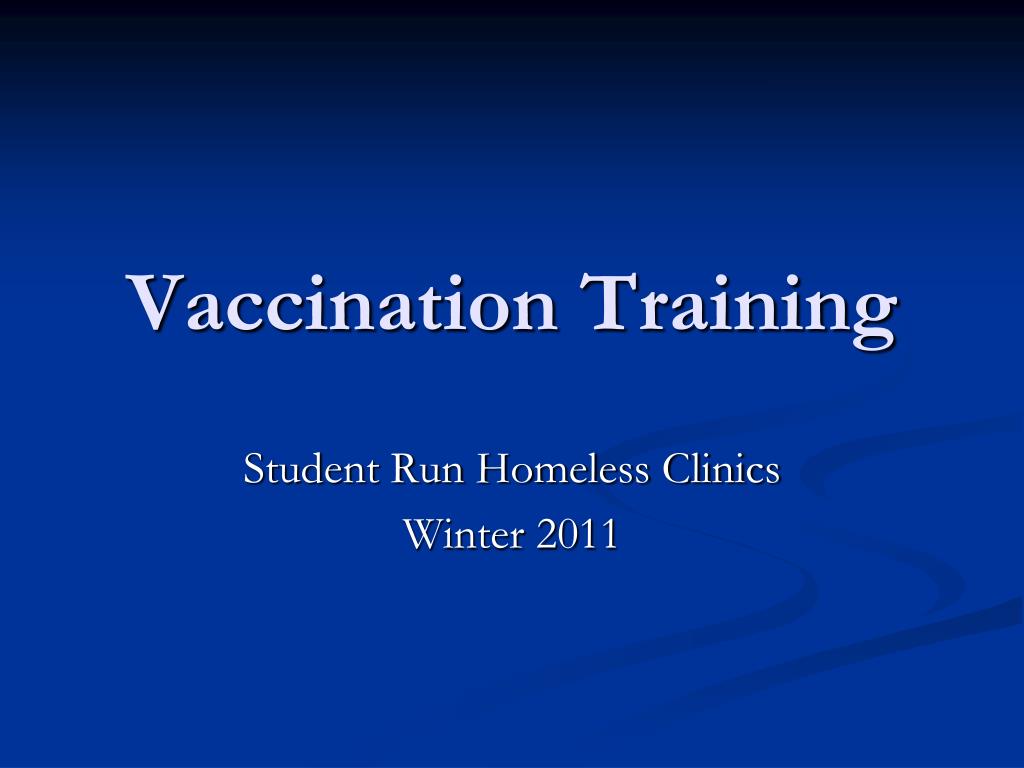 PPT - Vaccination Training PowerPoint Presentation, free download - ID ...