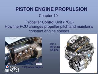 PISTON ENGINE PROPULSION