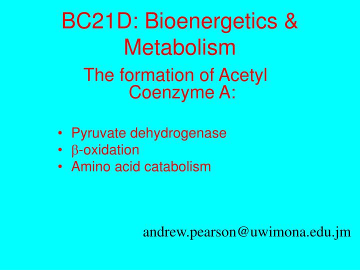 bc21d bioenergetics metabolism